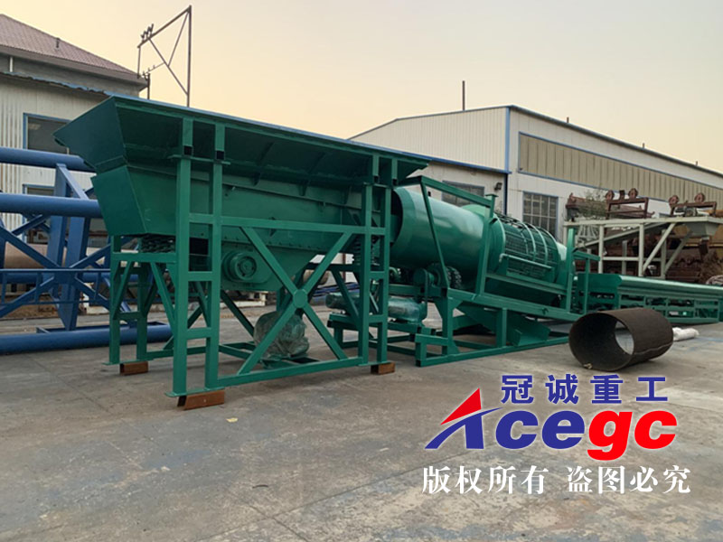 滾筒式洗砂機